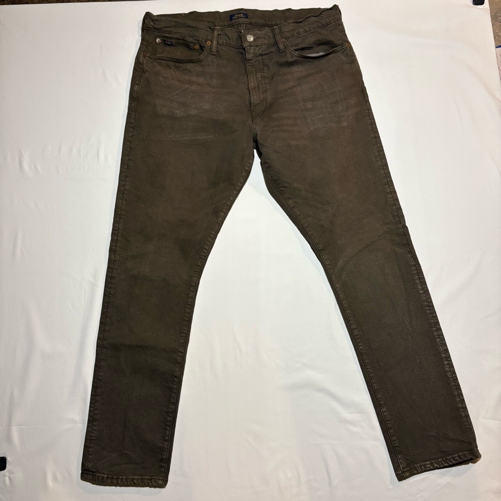Ralph Lauren Men's Dark Brown Slim Jeans